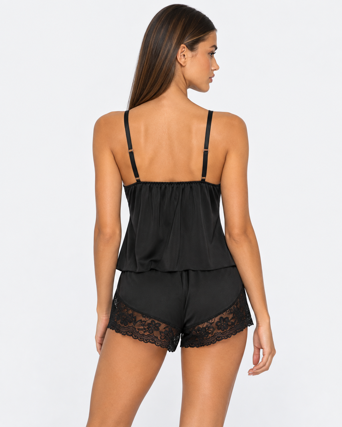 Midnight Bloom Cami Set