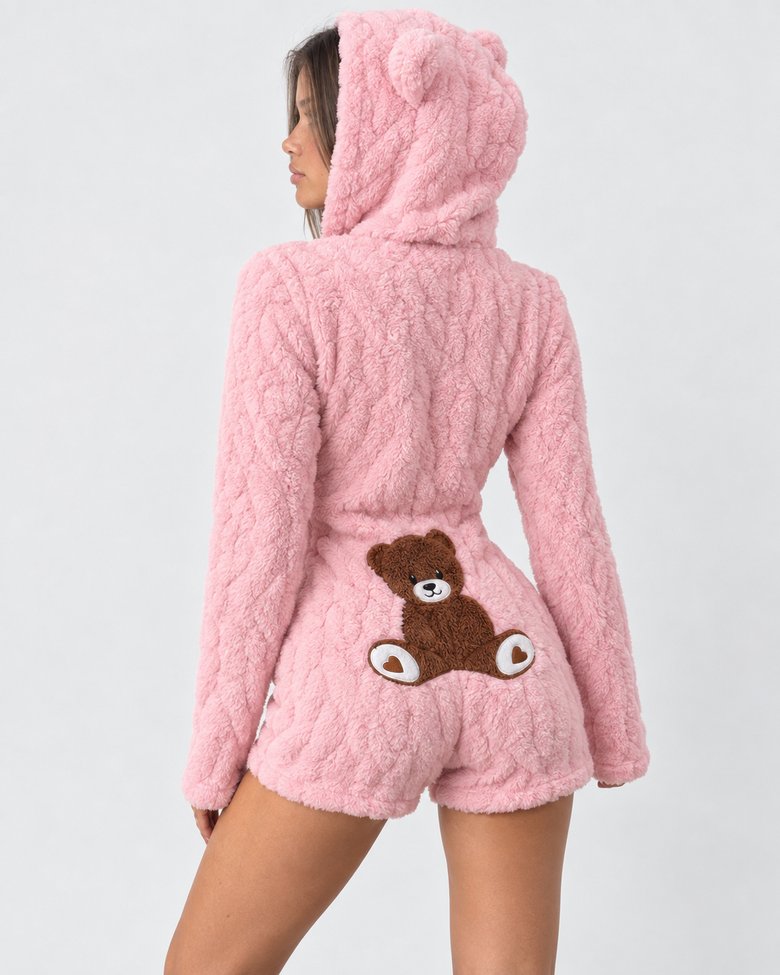 Cozy Crush Teddy Romper