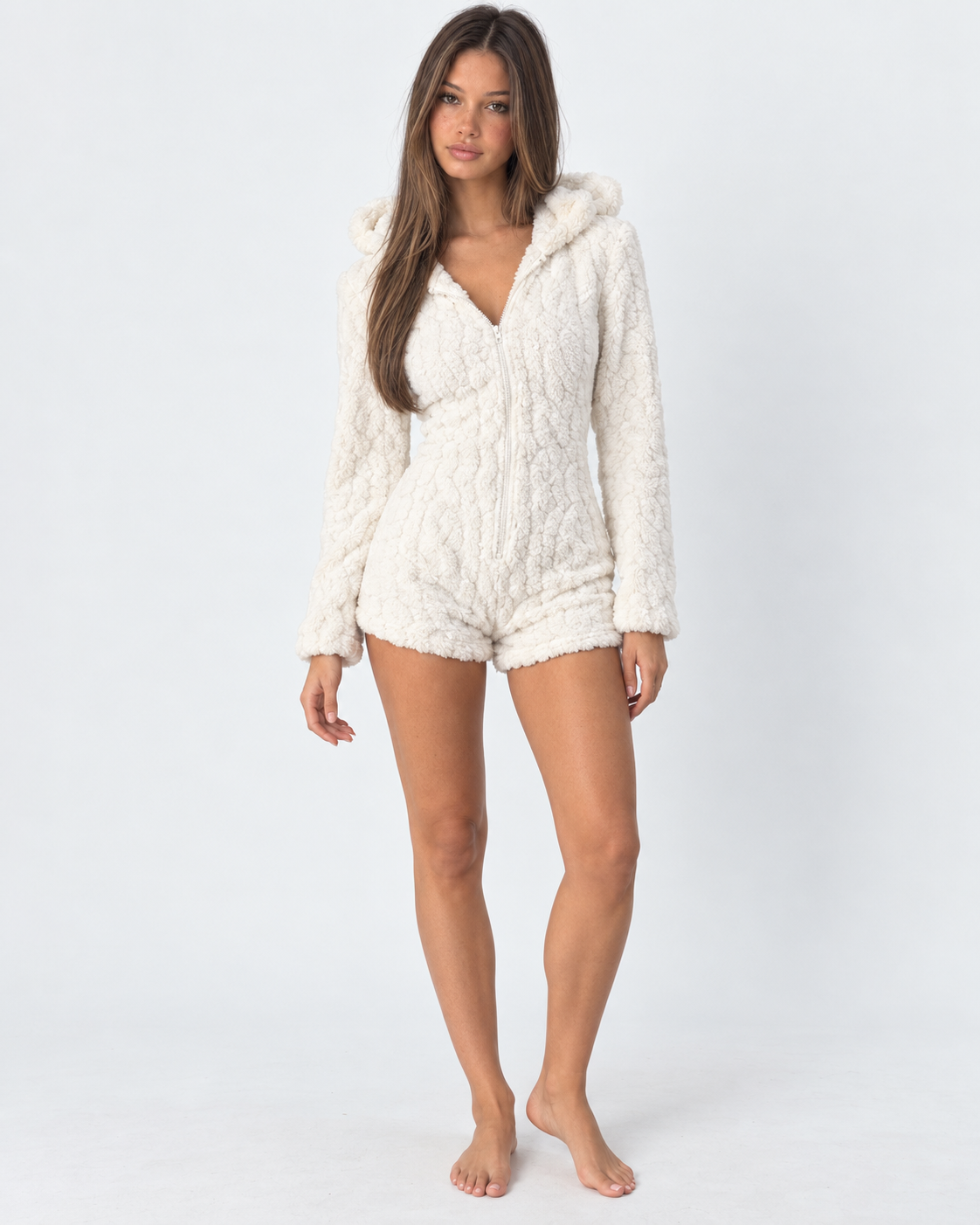 Cozy Crush Teddy Romper
