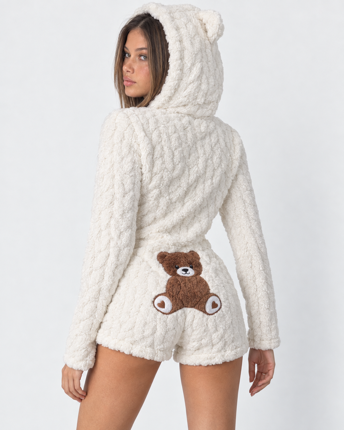 Cozy Crush Teddy Romper