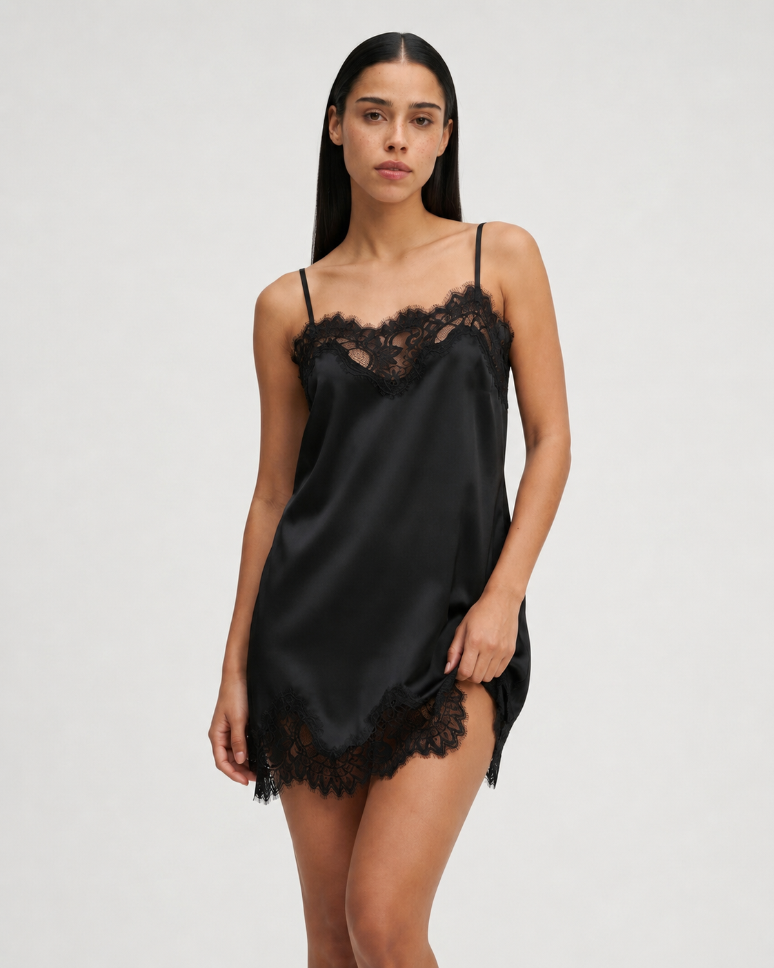 Night Lace Whisper Dress
