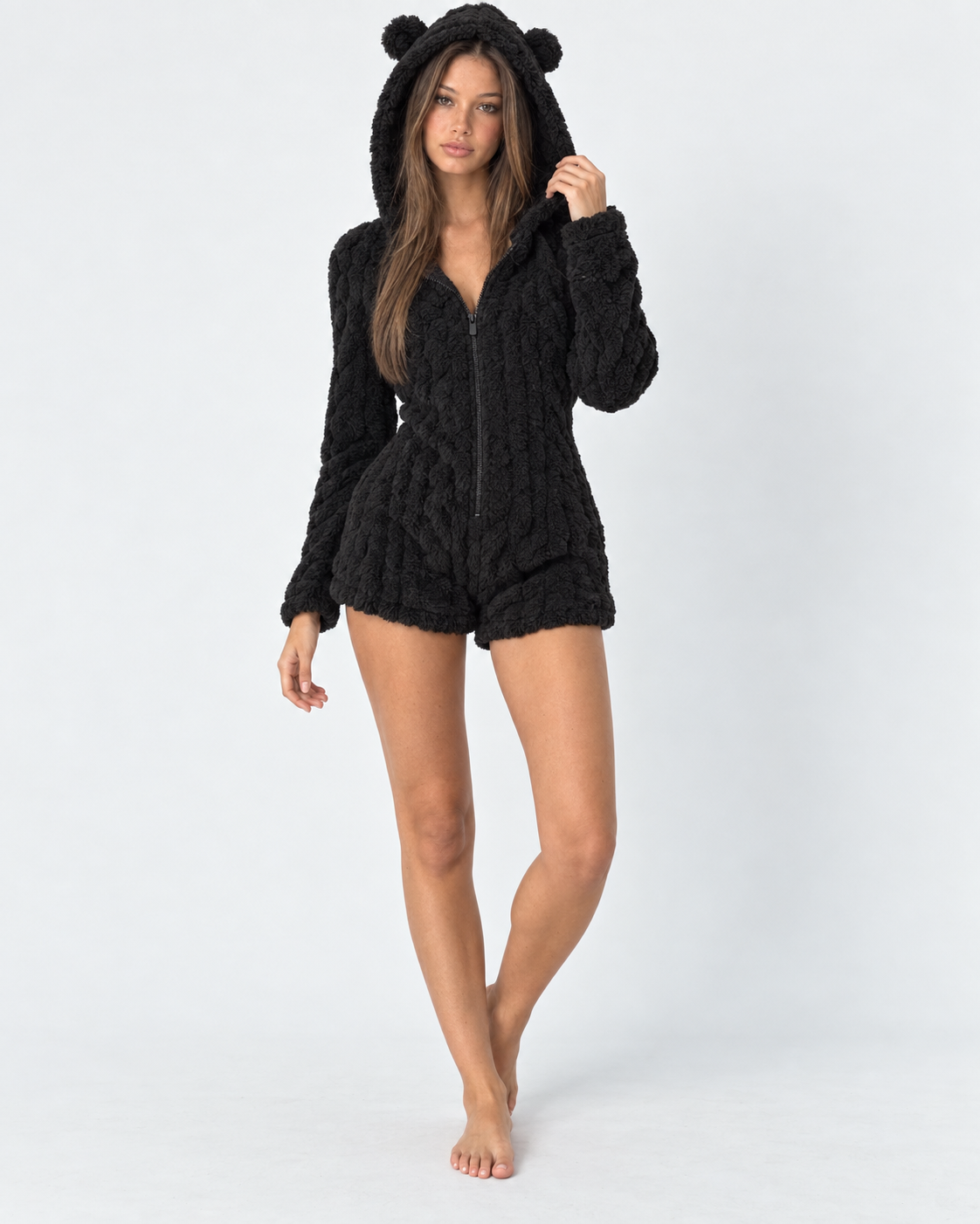 Cozy Crush Teddy Romper