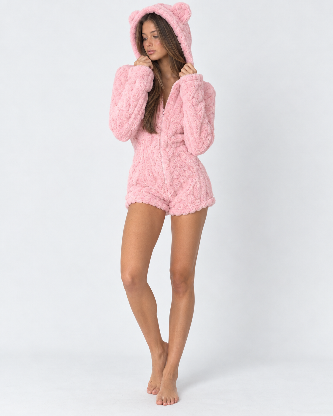 Cozy Crush Teddy Romper