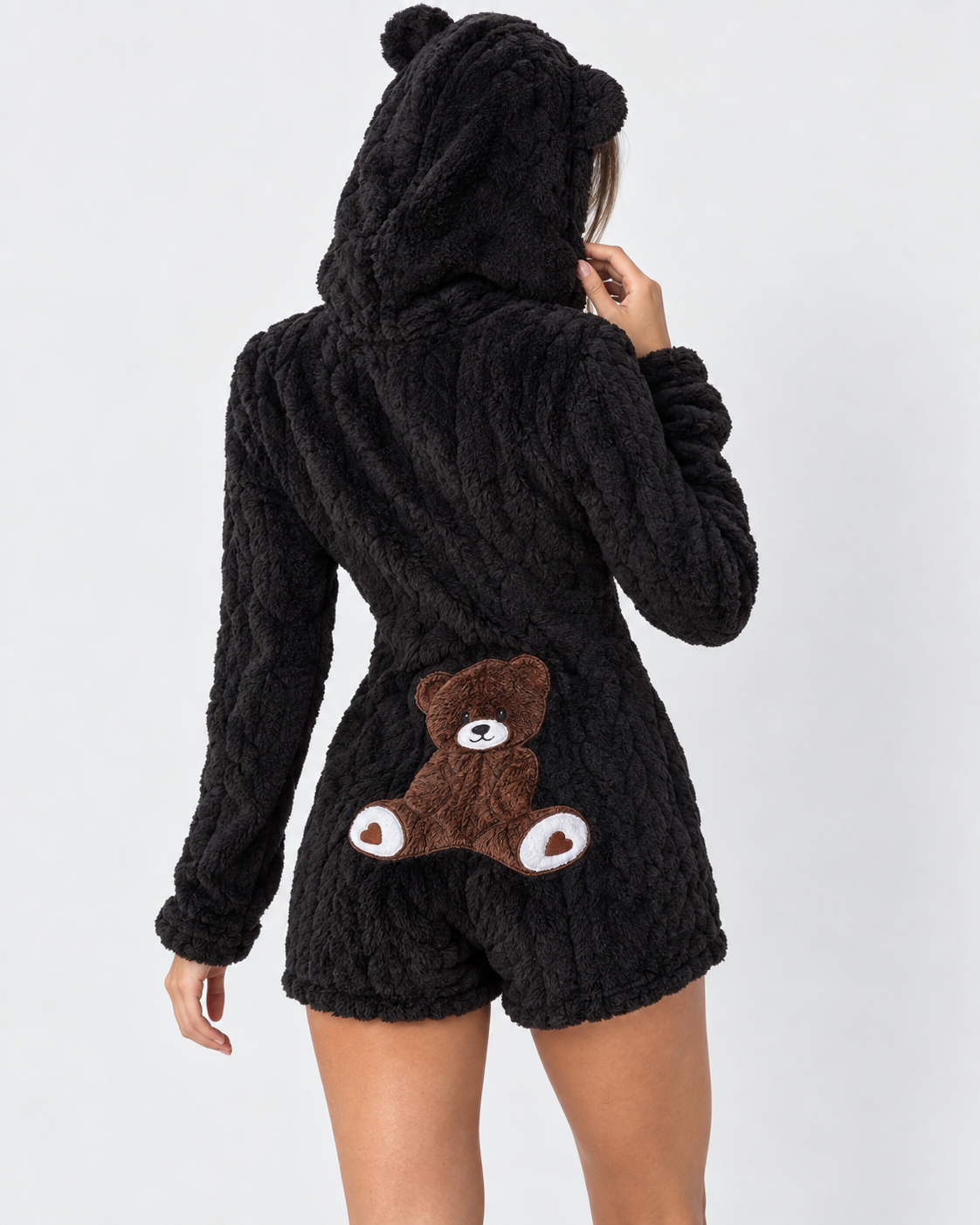 Cozy Crush Teddy Romper