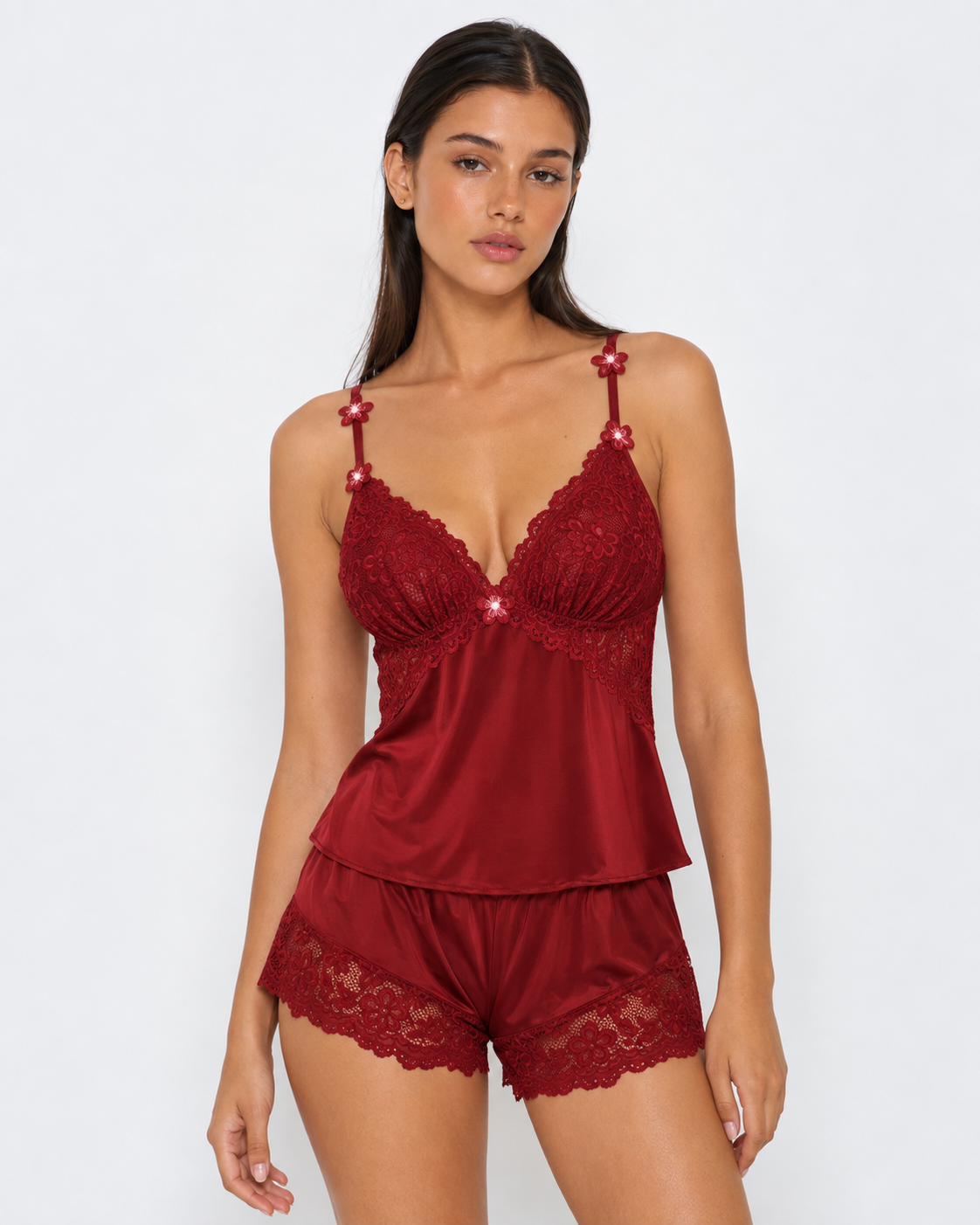 Midnight Bloom Cami Set