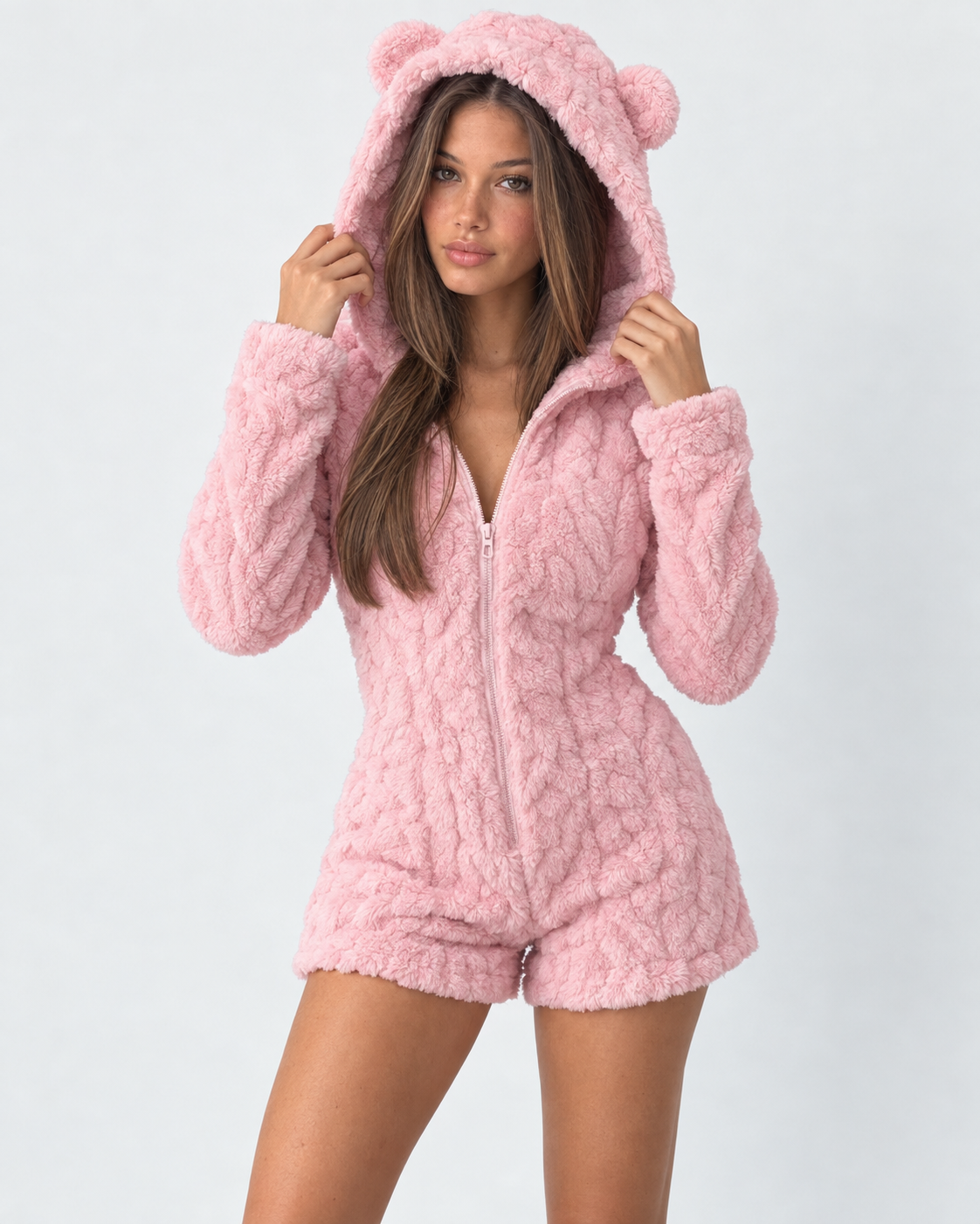 Cozy Crush Teddy Romper
