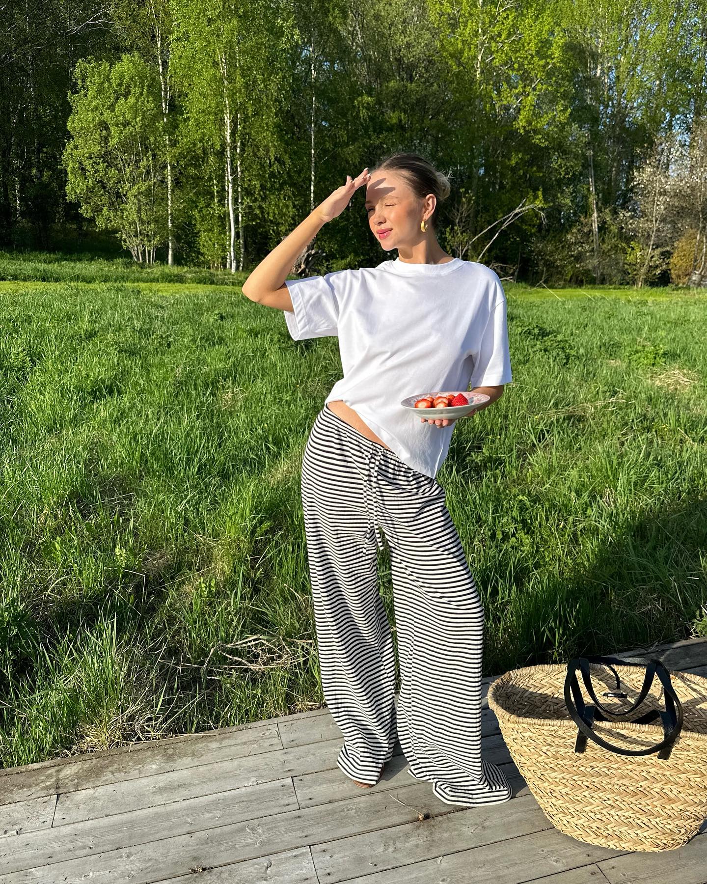 Striped Pants